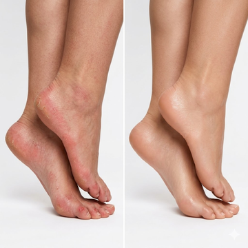 WILDGLOW Foot Peel Mask – Remove Dead Skin in Days – Korean Exfoliating Foot Treatment with Avocado & Shea Butter – Turns Rough, Hard Feet to Baby Soft – Deep Exfoliation & Intense Hydration