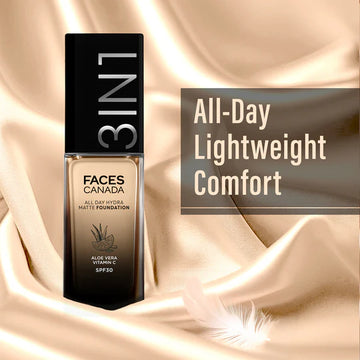 3 in 1 All Day Hydra Matte Foundation 30 ml