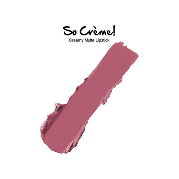 NYKAA Cosmetics So Creme Creamy Matte Lipstick - Luxuriously Rich Color Payoff - Hydrating and Smooth Texture - Game On - 0.1 oz