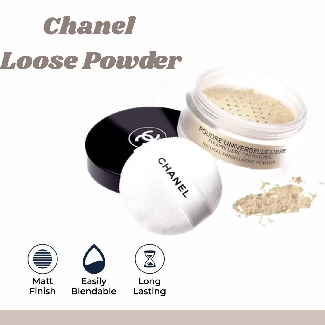 Chanel Loose Powder - Long-lasting, Waterproof & Mattifying