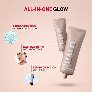 Halo Smashbox All in One Glow & Tinted Moisturizer with SPF